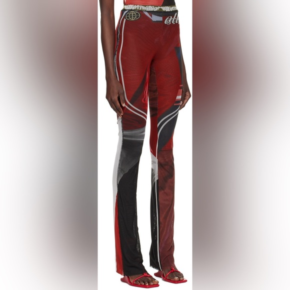 Ottolinger Red Printed Lounge Pants